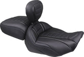 Mustang Seat Solo Deluxe Tour W/Dbr Sk SEATS-FOR HARLEY DRESSER/TOURI Mustang