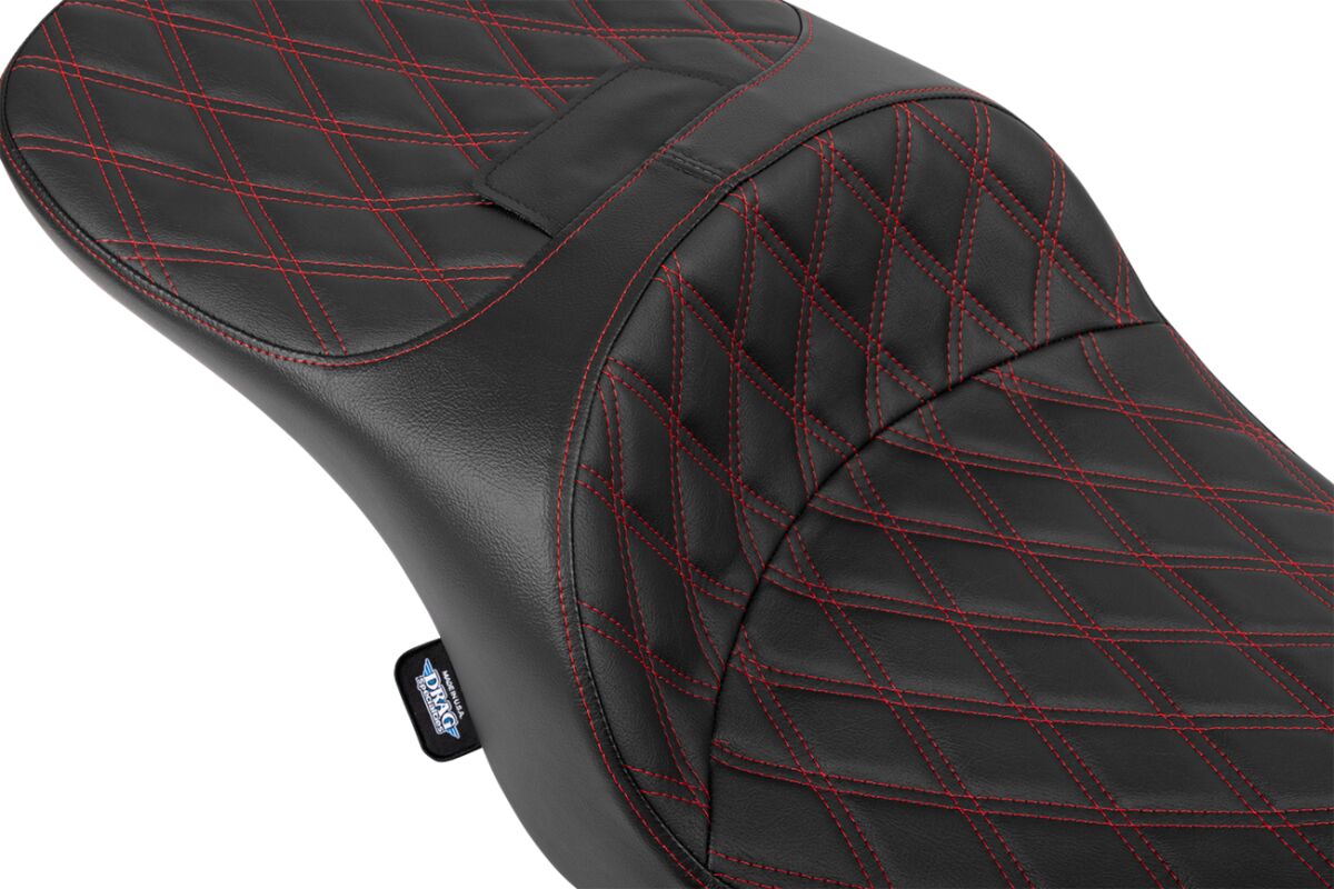 Drag Specialties Seats Seat Freedom 2up Fwd Position SEATS-FOR HARLEY DRESSER/TOURI Drag Specialties Seats