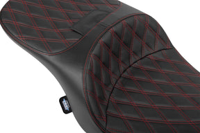 Drag Specialties Seats Seat Freedom 2up Fwd Position SEATS-FOR HARLEY DRESSER/TOURI Drag Specialties Seats