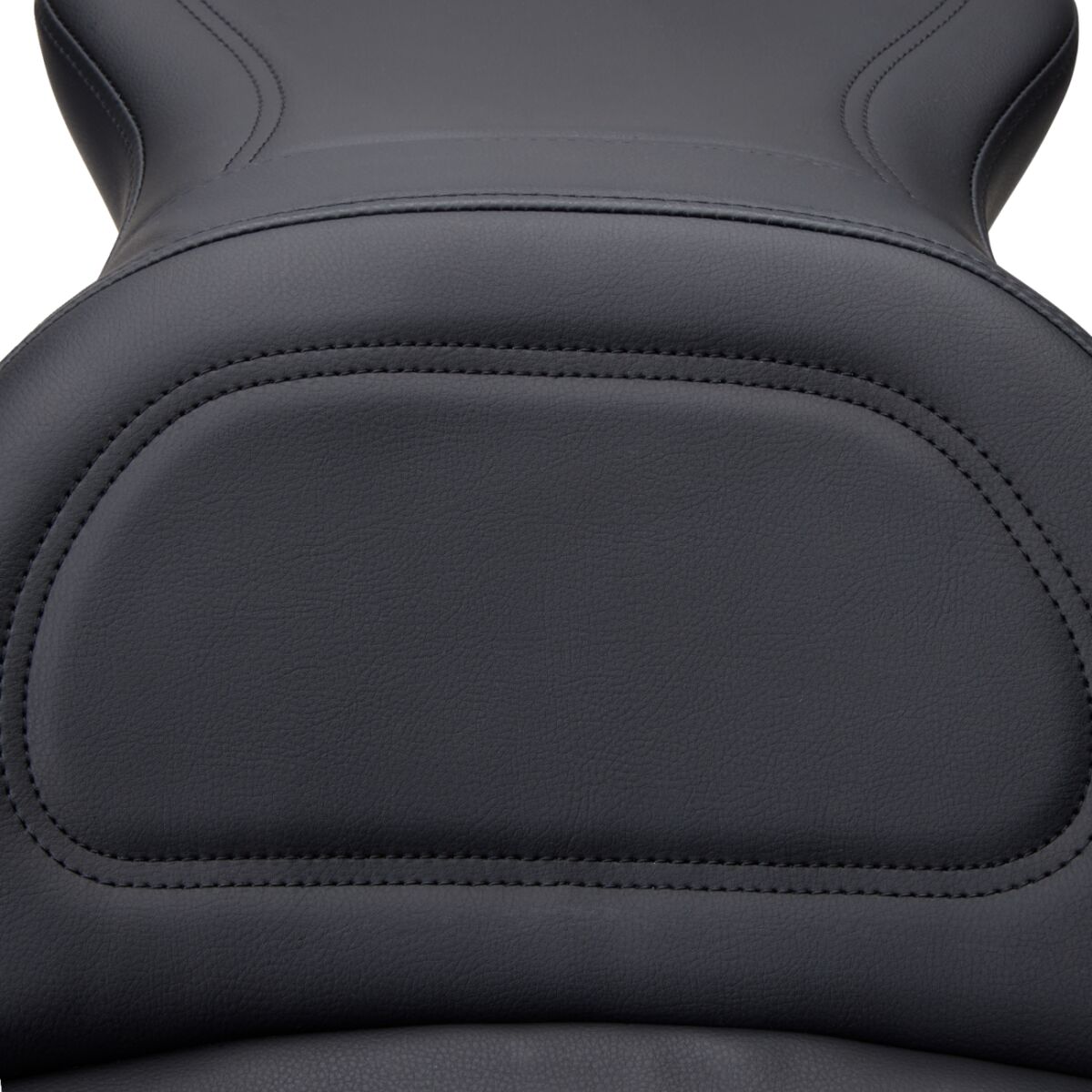 Explorer Ultimate Comfort Seat - 06-17 Softail (FXST/B/S Softail Standard (06-09) & FLSTF/B/S Fat Boy (07-17)) Seat Saddlemen