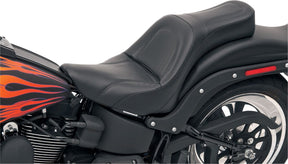 King Seat - 06-17 Softail (FXST/B/S Softail Standard (06-09) &amp; FLSTF/B/S Fat Boy (07-17)) Seat Saddlemen