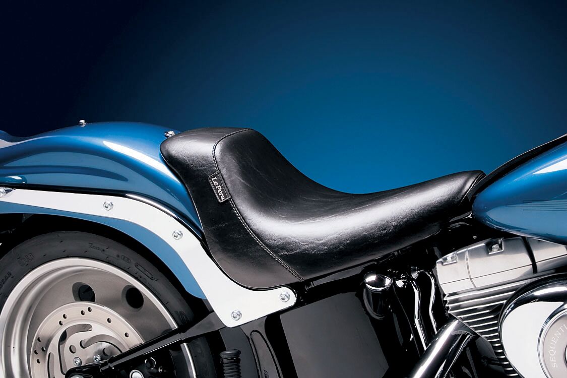 Bare Bones Solo Seat - 06-17 Softail (Wide Tire) Seat Le Pera