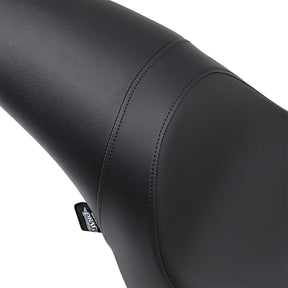 Drag Specialties Seats Seat Predator Rear Full Length Vinyl Black Seat Drag Specialties