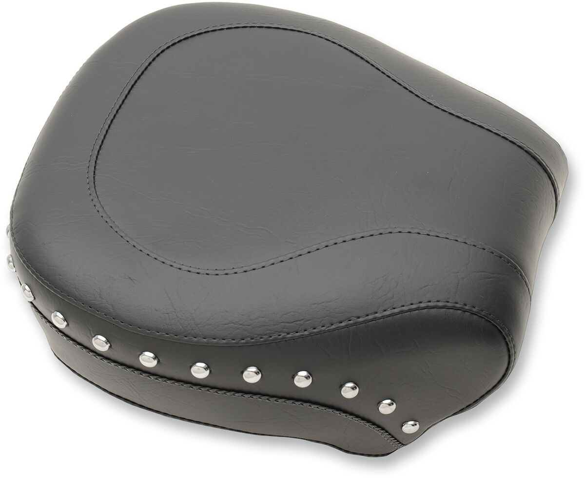 Mustang Pillion Pad Wide Touring Studded Seat Mustang