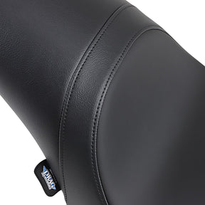 Drag Specialties Seats Seat Predator Rear Full Length Vinyl Black Seat Drag Specialties