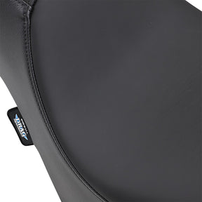 Drag Specialties Seats Seat Predator Rear 2 Up Vinyl Black Seat Drag Specialties
