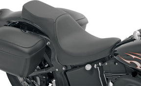 Drag Specialties Seats Seat Predator Rear 2 Up Vinyl Black Seat Drag Specialties