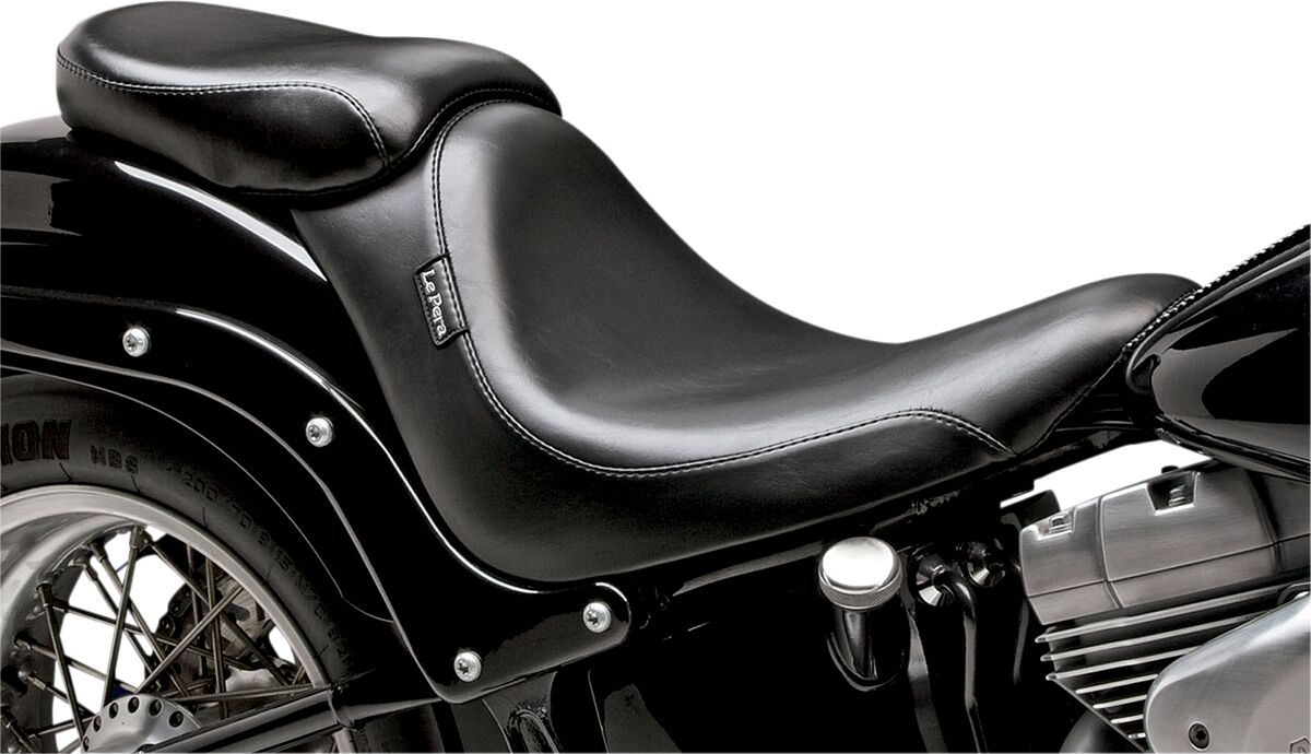 Pillion Silhouette Deluxe - 06-17 Softail (Wide Tire) Seat Accessories Le Pera Default Title