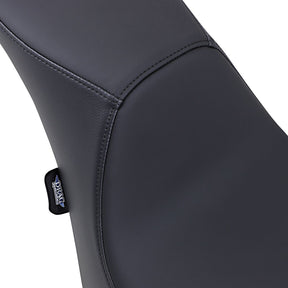Drag Specialties Seats Seat Predator Rear 2 Up Vinyl Black Seat Drag Specialties