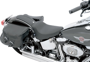 Drag Specialties Seats Seat Solo Front Solo Vinyl Black Seat Drag Specialties