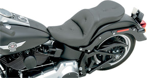 Explorer RS Seat - 06-17 Softail (FXST/B/S Softail Standard (06-09) & FLSTF/B/S Fat Boy (07-17)) Seat Saddlemen