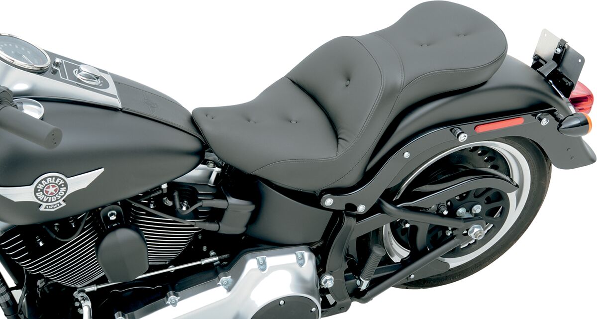 Saddlemen Explorer RS Seat - 06-17 Softail (FXST/B/S Softail Standard (06-09) & FLSTF/B/S Fat Boy (07-17)) Seat Saddlemen