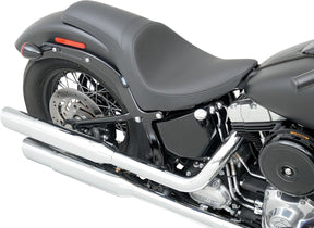 Drag Specialties Seats Seat Predator Full Length Front Smooth Vinyl Black Seat Drag Specialties