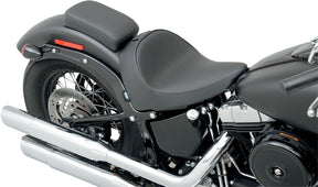 Drag Specialties Seats Seat Standard Front With Driver Backrest Receptacle Vinyl Black Seat Drag Specialties