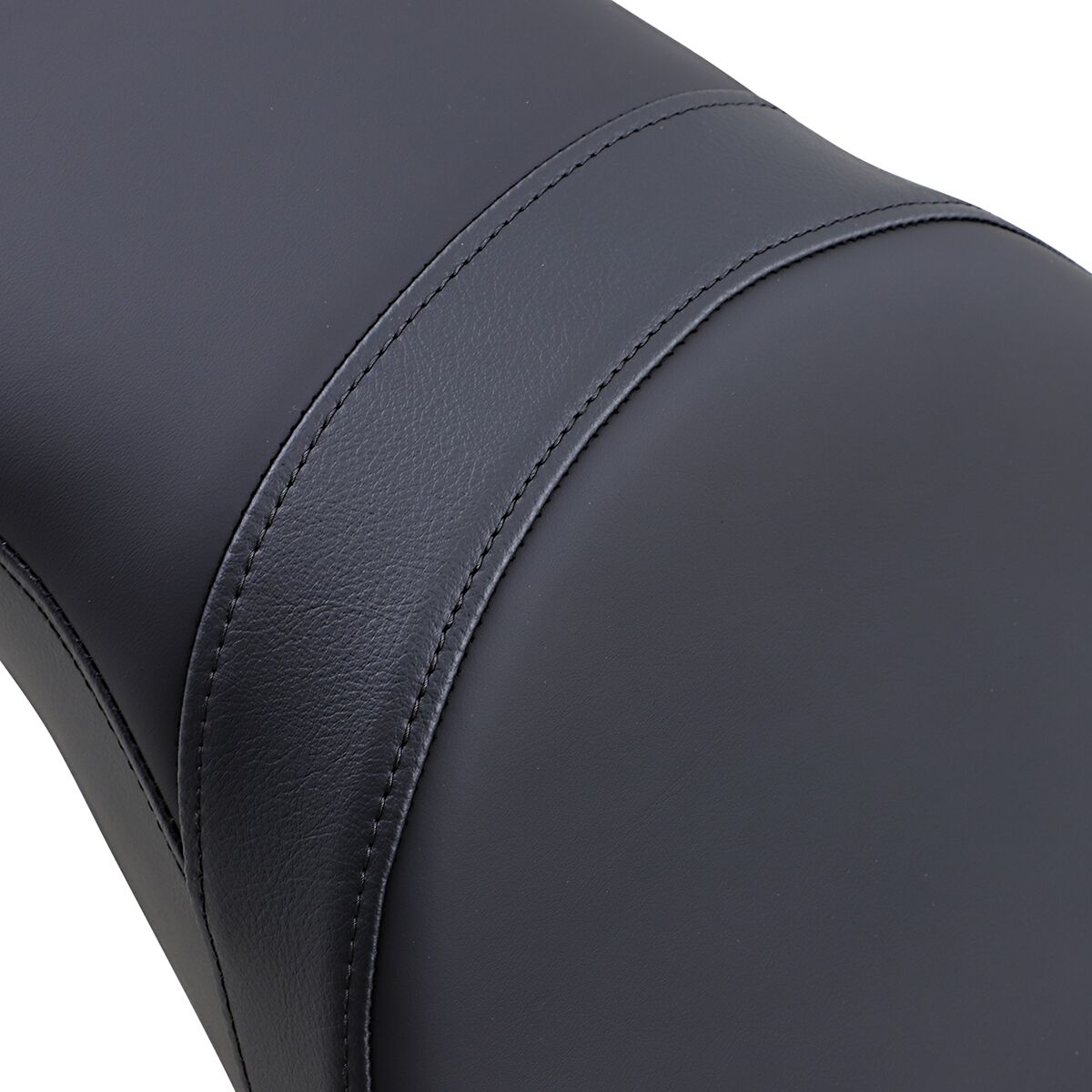 Drag Specialties Seats Seat Predator 2 Up Standard Rear Smooth Vinyl Black Seat Drag Specialties