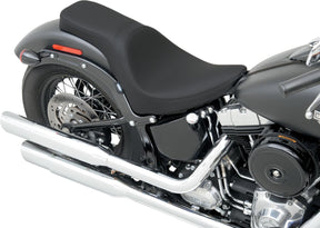 Drag Specialties Seats Seat Predator 2 Up Standard Rear Smooth Vinyl Black Seat Drag Specialties