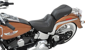Dominator Solo Seat - 06-17 Softail (FLSTC HERITAGE, FLSTN DELUXE) Seat Saddlemen