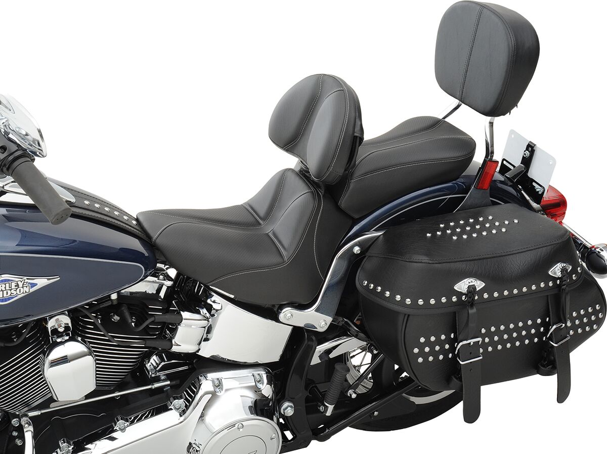 Saddlemen Dominator Solo Seat - 06-17 Softail (FLSTC HERITAGE, FLSTN DELUXE) Seat Saddlemen
