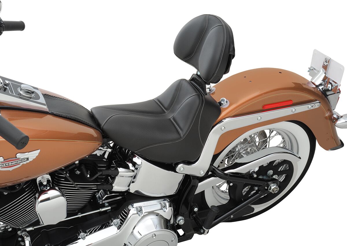 Saddlemen Dominator Solo Seat - 06-17 Softail (FLSTC HERITAGE, FLSTN DELUXE) Seat Saddlemen