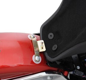 Drag Specialties Seats Seat Standard Front Smooth Vinyl Black Seat Drag Specialties