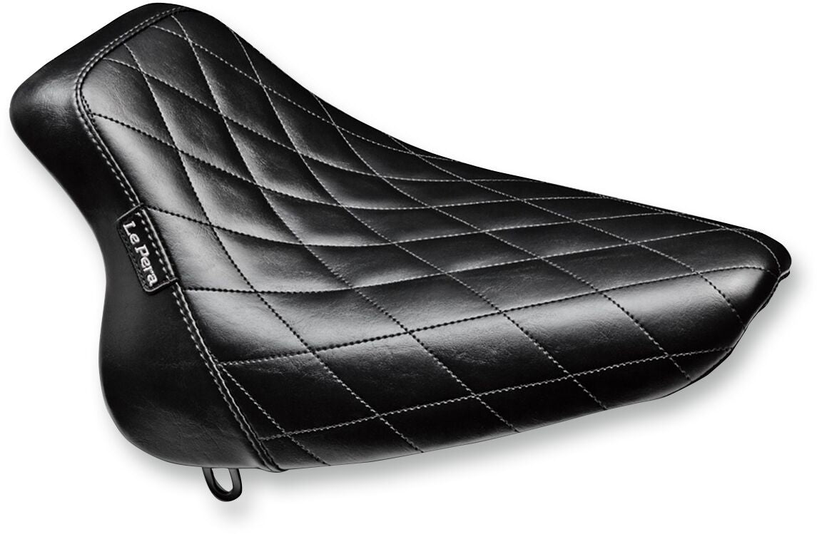 Le Pera Bare Bones Diamond Seating Solo Seat - 00-05 Softail Solo Seats Le Pera