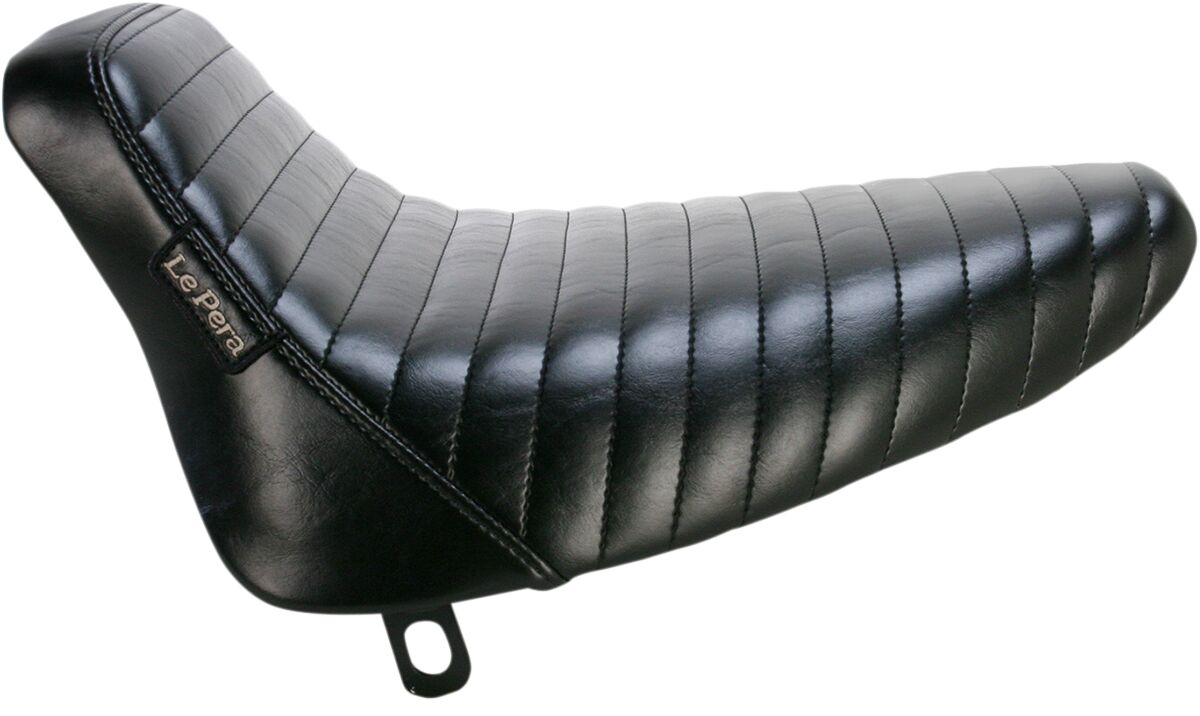 Le Pera Bare Bones Pleated Seating Solo Seat - 84-99 Softail Seat Le Pera