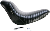 Bare Bones Pleated Seating Solo Seat - 06-17 Softail Seat Le Pera Default Title