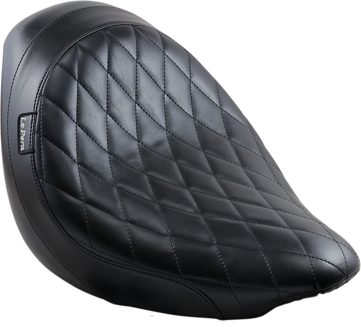 Sanora Sport Diamond Seating Solo Seat - 06-17 Softail Seat Le Pera Default Title
