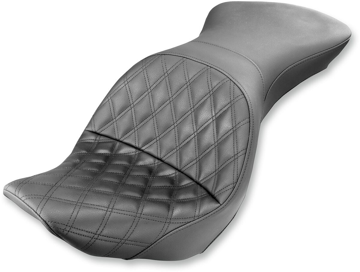 Saddlemen Explorer LS Seat - 06-17 Softail (FXST/B/S Softail Standard (06-09) & FLSTF/B/S Fat Boy (07-17)) Seat Saddlemen