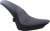 Drag Specialties Seats Seat Predator Low Profile Smooth Black Seat Drag Specialties