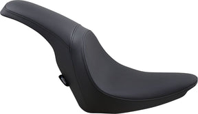 Drag Specialties Seats Seat Predator Low Profile Smooth Black Seat Drag Specialties Seats
