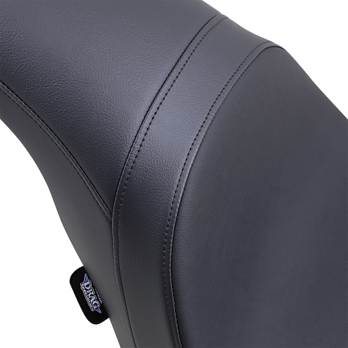Drag Specialties Seats Seat Predator Low Profile Smooth Black Seat Drag Specialties Seats