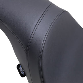 Drag Specialties Seats Seat Predator Low Profile Smooth Black Seat Drag Specialties Seats
