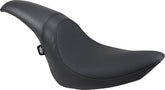 Drag Specialties Seats Seat Predator Low Profile Smooth Black Seat Drag Specialties