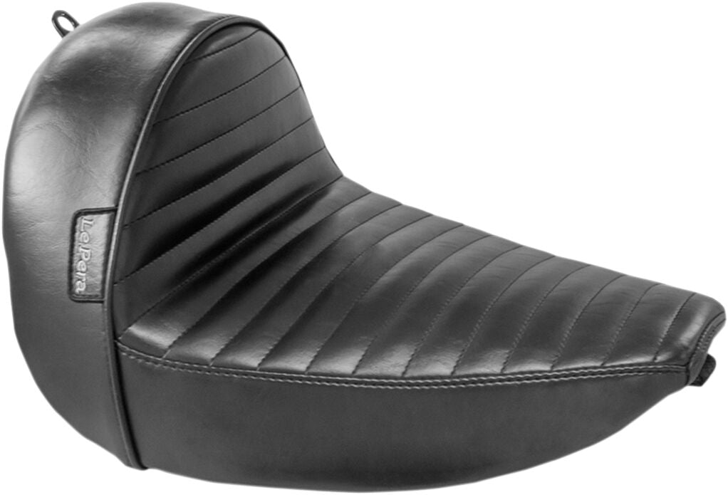 Stubs Cafe Pleated Seating Solo Seat - 16-17 Softail (Slim) Seat Le Pera Default Title