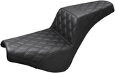 Saddlemen Step Up Front & Rear LS Seat - 18+ Softail (Street Bob FXBB/S, Standard FXST) Seat Saddlemen
