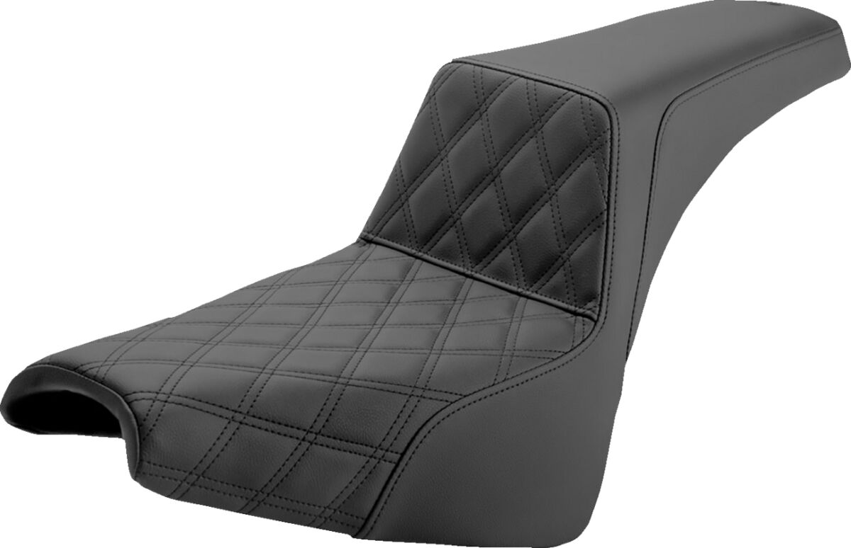 Saddlemen Step Up Front LS Seat - 18+ Softail (Street Bob FXBB/S, Standard FXST) Seat Saddlemen