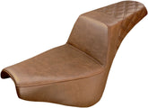Step Up Rear LS Seat, Brown - 18+ Softail (Street Bob FXBB/S, Standard FXST) Seat Saddlemen Default Title