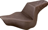 Step Up Rear LS Seat, Brown - 13-17 Softail Seat Saddlemen Default Title