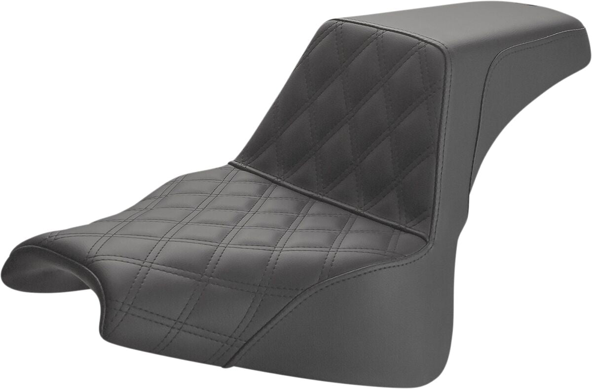 Saddlemen Step Up Front LS Seat - 18+ Softail (Fat Bob FXFB/FXFBS) Seat Saddlemen