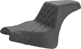 Saddlemen Step Up Front & Rear LS Seat - 18+ Softail (Fat Bob FXFB/FXFBS) Seat Saddlemen