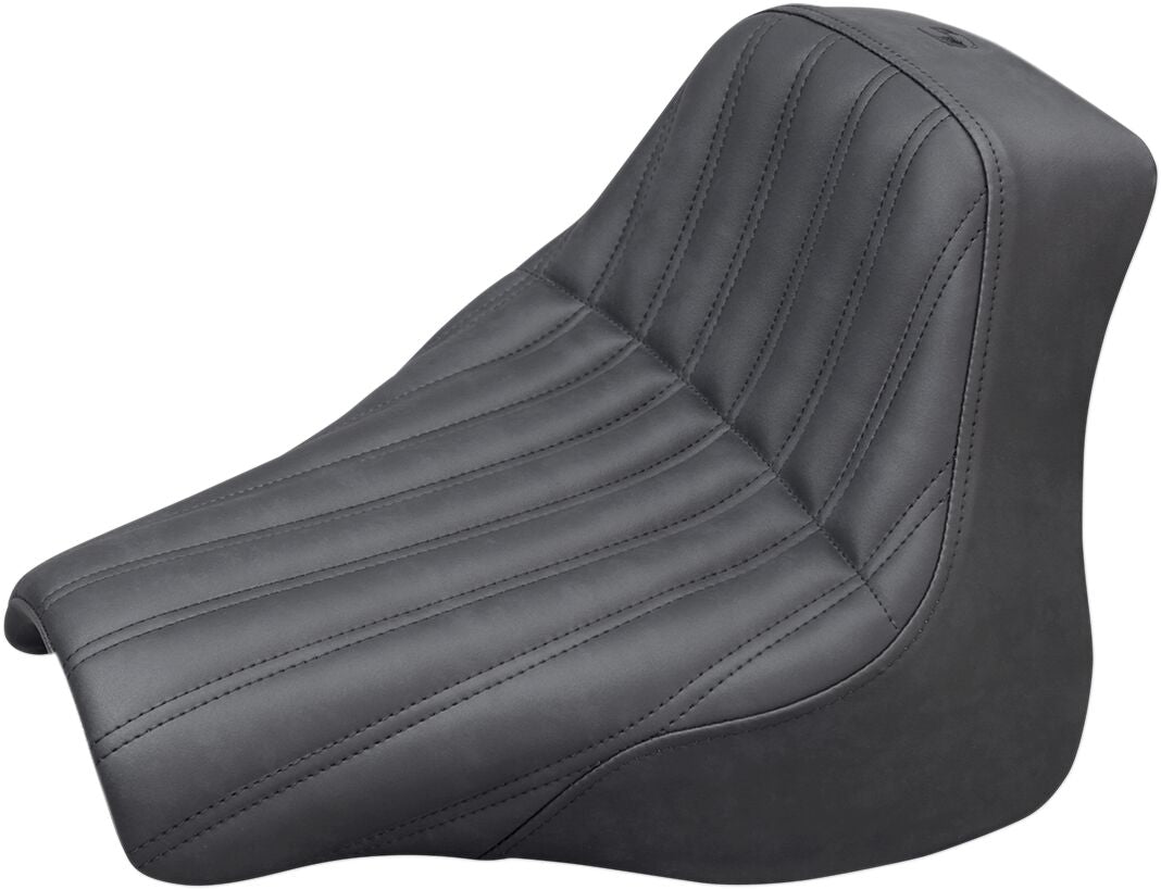 Saddlemen Knuckle Renegade Solo Seat - 18+ Softail (Fat Bob FXFB/FXFBS) Seat Saddlemen