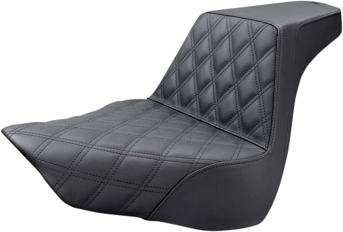 Saddlemen Step Up Front LS Seat - 18+ Softail (Fat Boy FLFB/FLFBS, 2023-24 Breakout) Seat Saddlemen