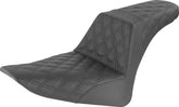 Saddlemen Step Up Front & Rear LS Seat - 11-17 Softail Seat Saddlemen