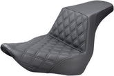 Saddlemen Step Up Front LS Seat - 18+ Softail (Low Rider FXLR/FXLRS/FXLRST, Sport Glide FLSB) Seat Saddlemen