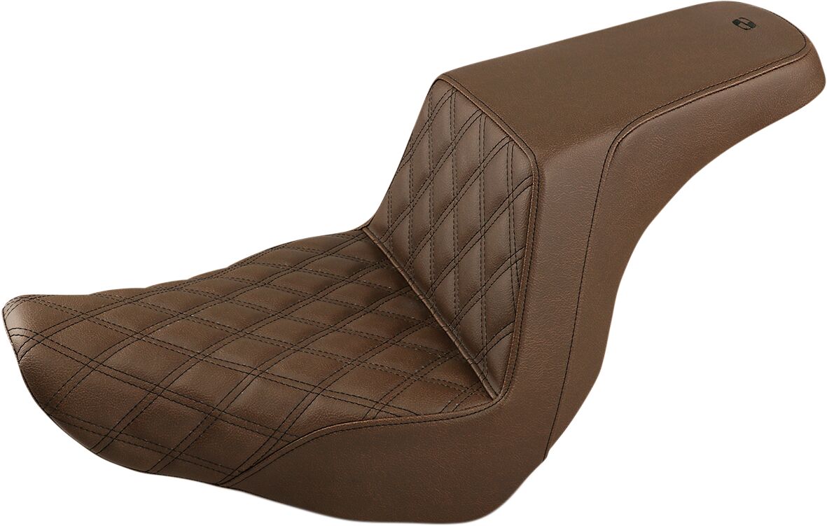 Step Up Front LS Seat, Brown - 18+ Softail (Low Rider FXLR/FXLRS/FXLRST, Sport Glide FLSB) Seat Saddlemen Default Title