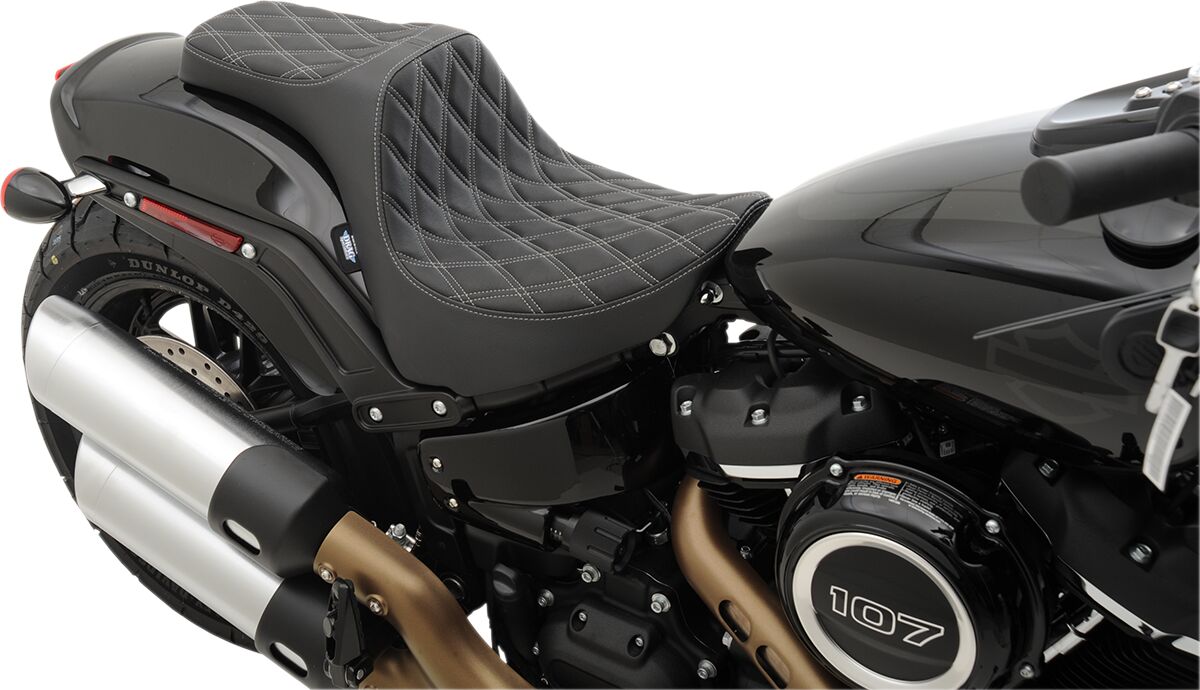 Drag Specialties Seats Seat Pred Iii Dds Fxfb18 SEATS-FOR HARLEY SOFTTAIL Drag Specialties