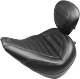 Mustang Seat Solo Touring W/Driver Bachrest Black Seat Mustang