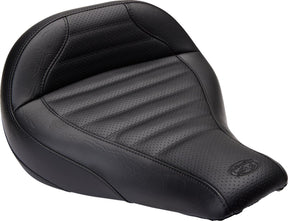 Mustang Seat Solo Tour Trapezoid Stitch Black Seat Mustang