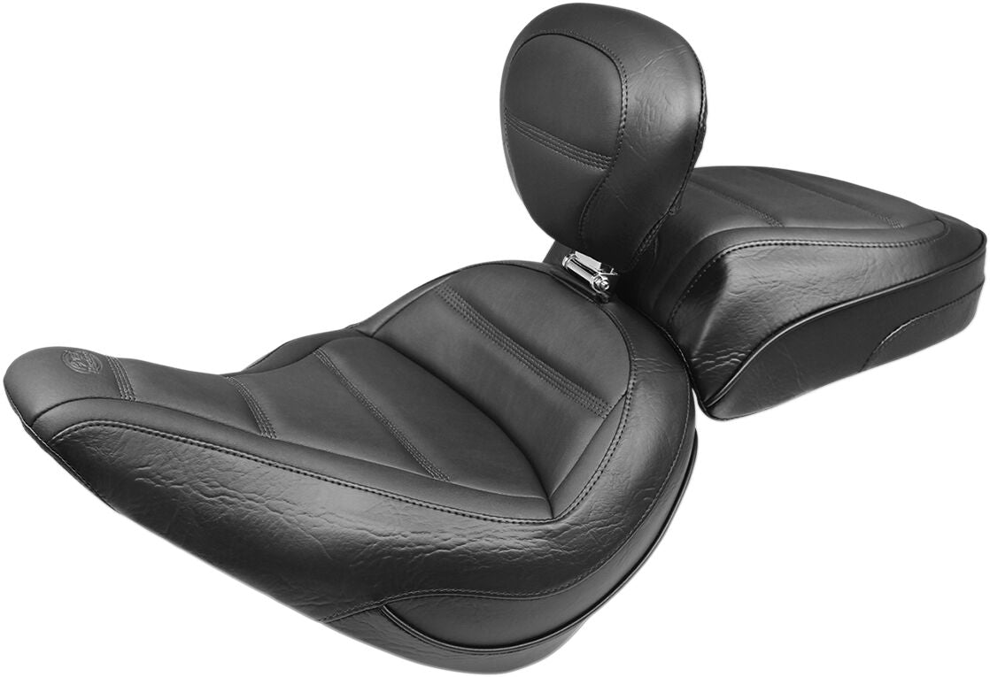 Mustang Seat Solo Tour Dbr Flsl SEATS-FOR HARLEY SOFTTAIL Mustang